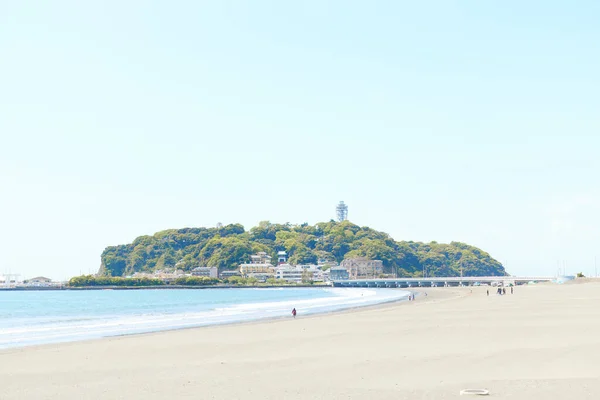 Τοπίο Της Enoshima Στην Kanagawa — Φωτογραφία Αρχείου