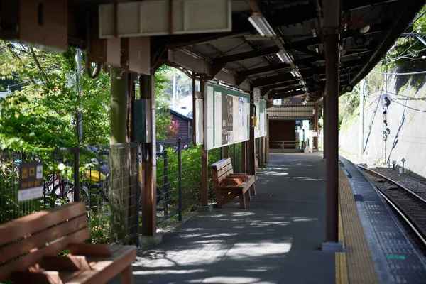 Kamakura的Gokurakuji车站房地 — 图库照片