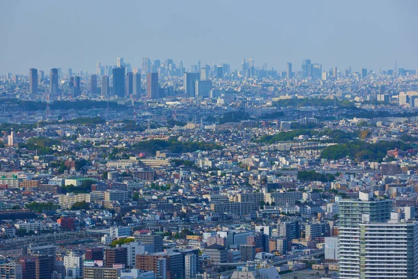 Landskap Tokyo Och Yokohama — Stockfoto