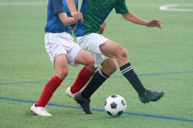 Hokkaido japan 'da futbol maçı