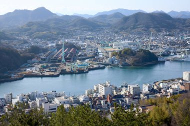 Scenery of Onomichi city hiroshima