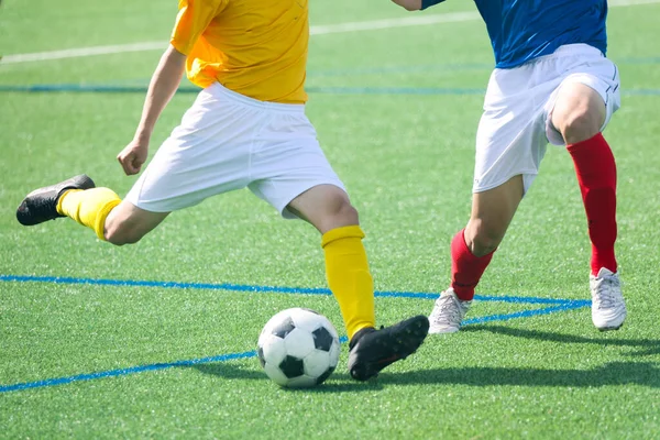 Stock image football game in hokkaido japan