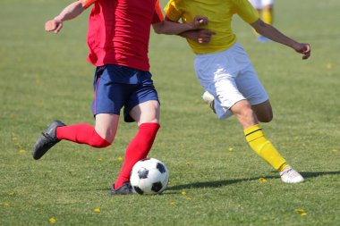 Hokkaido japan 'da futbol maçı