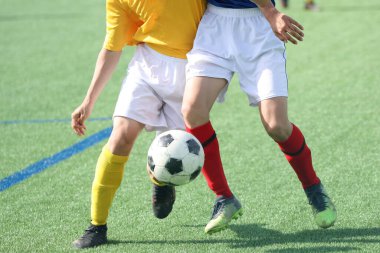 Hokkaido japan 'da futbol maçı