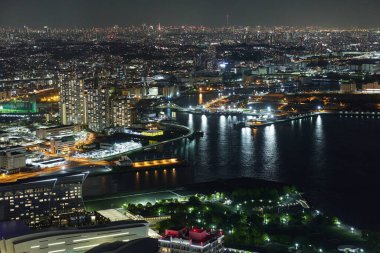 Minatomirai yokohama 'da gece görüşü