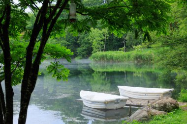 Furano Hokkaido 'daki Torinuma Parkı