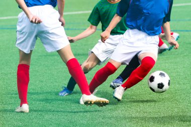 Hokkaido japan 'da futbol maçı