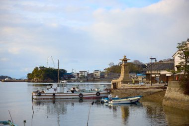 old lighthouse in tomonoura hiroshima