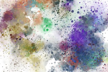 arkaplan kağıdı için renkli suluboya