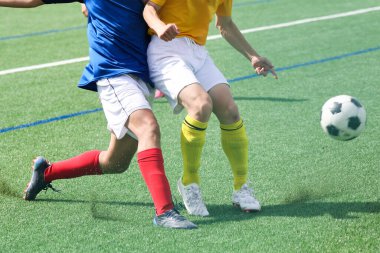 Hokkaido japan 'da futbol maçı