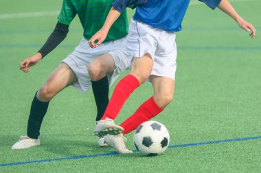 Hokkaido japan 'da futbol maçı