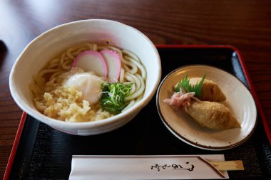 Kyoto 'da Japon yemeği.