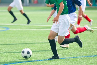 Hokkaido japan 'da futbol maçı