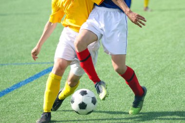Hokkaido japan 'da futbol maçı