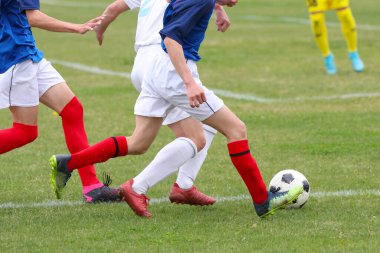 Hokkaido japan 'da futbol maçı