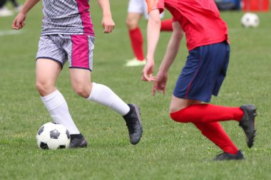 Hokkaido japan 'da futbol maçı