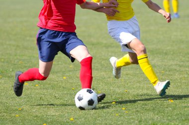 Hokkaido japan 'da futbol maçı