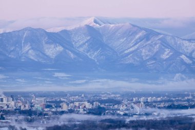 hidaka mountain range and obihiro hokkaido