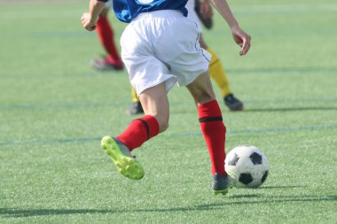 Hokkaido japan 'da futbol maçı