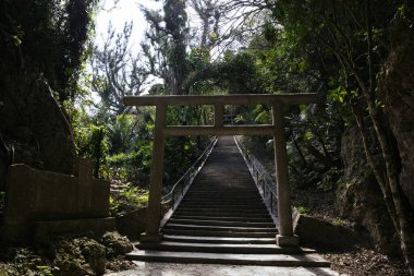 Okinawa 'daki Shirmichu' nun mezarı.