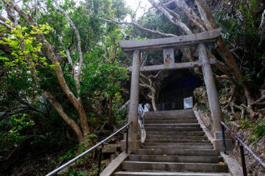 Okinawa 'daki Shirmichu' nun mezarı.