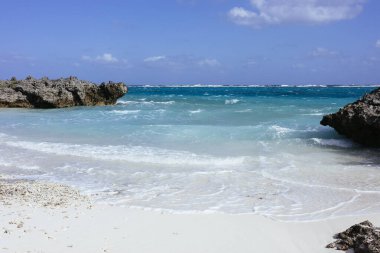 Kagoshima Japonya 'da domates plajı