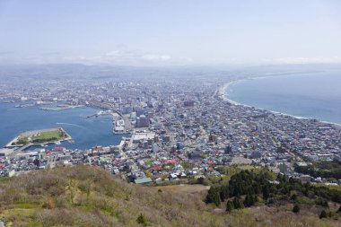 Hakodate Dağı 'ndan görüldü. Hakodate