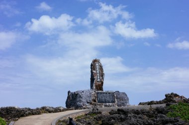 Cape Hedo, Okinawa 'nın kuzey ucunda.