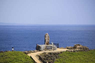 Cape Hedo, Okinawa 'nın kuzey ucunda.