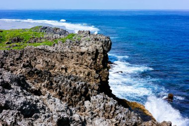 Cape Hedo, Okinawa 'nın kuzey ucunda.