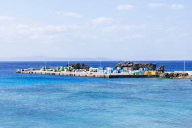 Kagoshima Japonya 'daki Yoron Limanı