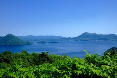 Yazın Hokkaido Gölü