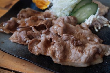 Japonya 'da zencefilli domuz yemeği