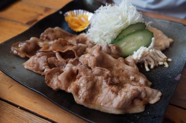 Japonya 'da zencefilli domuz yemeği