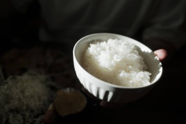 Japonya 'da bir kase pirinç