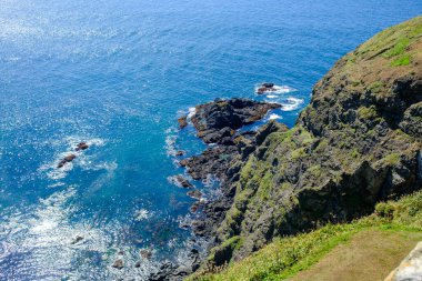 Japonya Hokkaido 'daki Cape erimo.