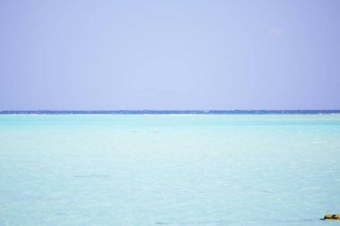 Yurigahama 'nın mavi denizi.