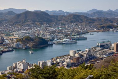 Scenery of Onomichi city hiroshima