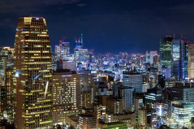 Tokyo Kulesi 'nden gece görüntüsü