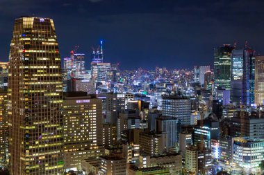 Tokyo Kulesi 'nden gece görüntüsü