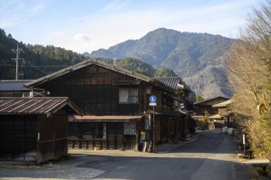 tsumago juku in gifu japan