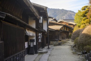 tsumago juku in gifu japan