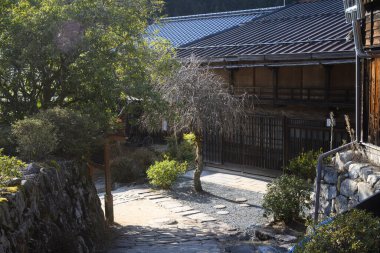 tsumago juku in gifu japan