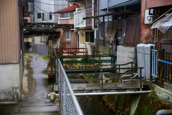 Hida Kanayama 'nın arka sokakları