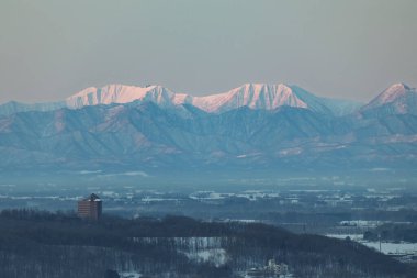 hidaka mountain range and obihiro hokkaido