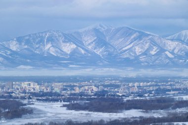 hidaka mountain range and obihiro hokkaido