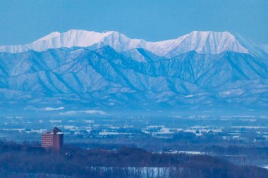 hidaka mountain range and obihiro hokkaido