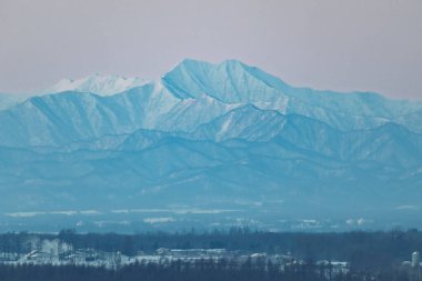 hidaka mountain range and obihiro hokkaido