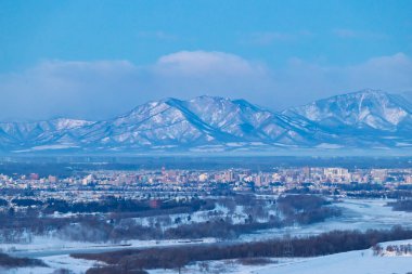 hidaka mountain range and obihiro hokkaido