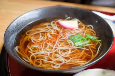 Japonya 'da sıcak soba eriştesi